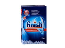 Соль Finish для посудомоечных машин, 1,5 кг.