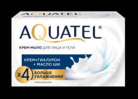 Мыло Весна 90г  Aquatel крем классическое увл.